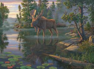 King of the North Lakes & Rivers Jigsaw Puzzle By Buffalo Games