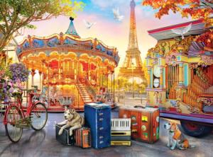 Carrousel de Paris Paris & France Jigsaw Puzzle By Buffalo Games