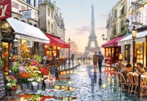 Flower Shop Shopping Jigsaw Puzzle By Castorland