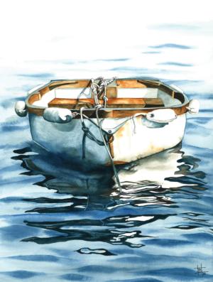 In Calm Waters Boat Jigsaw Puzzle By Goodway Puzzles