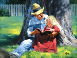 Grandpa's Bible Religious Jigsaw Puzzle By SunsOut