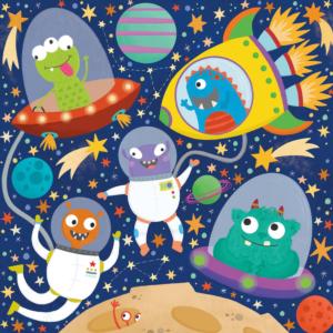 Space Aliens Space Children's Puzzles By Ceaco