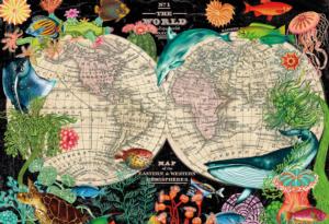 World Map Maps & Geography Jigsaw Puzzle By Ceaco