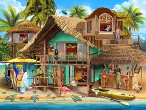 Tropical Vacation Beach & Ocean Jigsaw Puzzle By SunsOut