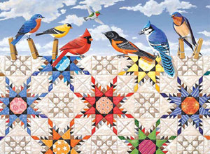 Feathered Stars Birds Jigsaw Puzzle By SunsOut