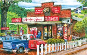 Saturday Morning at the Shop General Store Jigsaw Puzzle By SunsOut