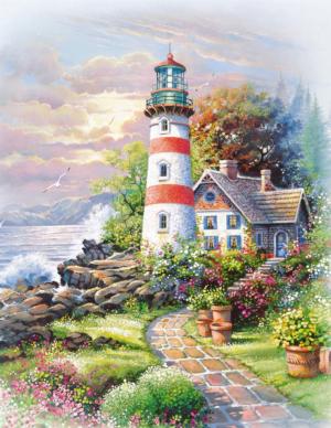 Signal Point Cabin & Cottage Jigsaw Puzzle By Springbok