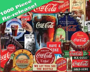 Decades of Tradition Coca Cola Jigsaw Puzzle By Springbok