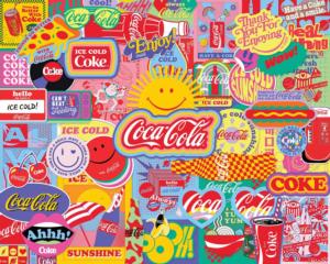 Coca-Cola Pop Art Collage Jigsaw Puzzle By Springbok