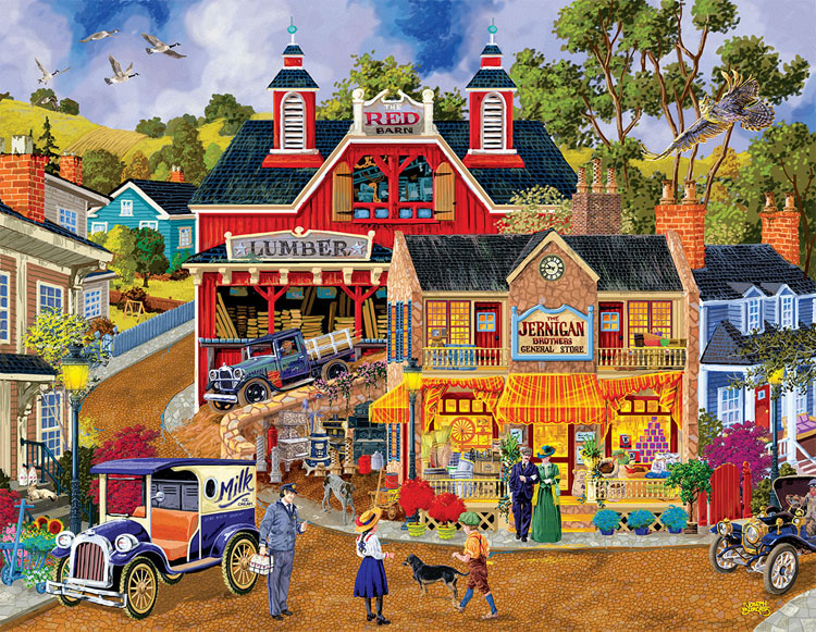 Jerrigan Bros General Store General Store Large Piece By SunsOut
