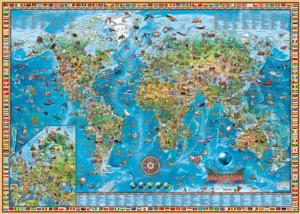 Amazing World Maps & Geography Jigsaw Puzzle By Heye