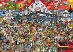 British Music History London & United Kingdom Jigsaw Puzzle By Heye