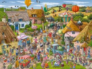 Country Fair Carnival & Circus Jigsaw Puzzle By Heye