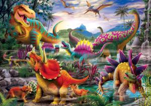 Prehistoria - Dino Park - 300 Piece Puzzle –