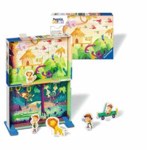 Puzzle & Play: Jungle Exploration Animals Multi-Pack By Ravensburger