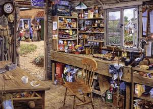 Dad's Shed Around the House Large Piece By Ravensburger
