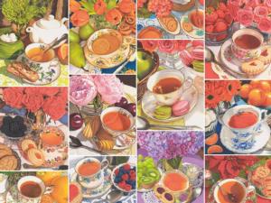 Teatime Collage Large Piece By Ravensburger
