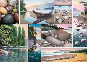 West Coast Tranquility Collage Jigsaw Puzzle By Ravensburger