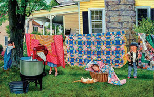 Hide N' Quilt Quilting & Crafts Jigsaw Puzzle By SunsOut