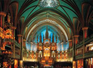Notre-Dame De Montreal Canada Landmarks & Monuments Jigsaw Puzzle By Tomax Puzzles