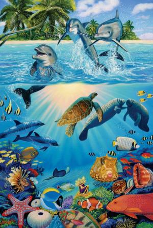 Island Paradise Fish Jigsaw Puzzle By Tomax Puzzles