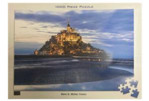 Mont St. Michel, France Beach & Ocean Jigsaw Puzzle By Tomax Puzzles