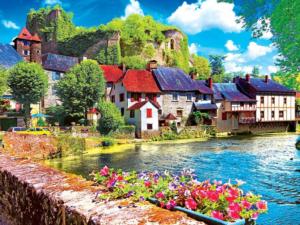 Auvezere River, Limousin, France Lakes & Rivers Jigsaw Puzzle By Kodak