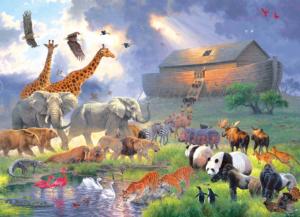 Noah's Ark Beginnings Boat Jigsaw Puzzle By RoseArt