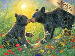 Love Is In The Air Bear Large Piece By RoseArt