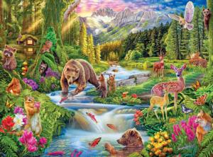 Wild Frontier Forest Jigsaw Puzzle By RoseArt