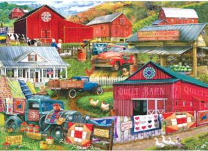 Country Compilation Quilting & Crafts Jigsaw Puzzle By Kodak