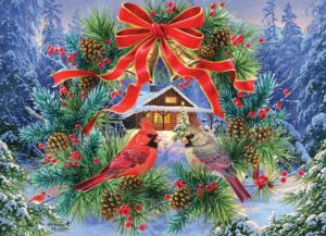 Deck the Halls Christmas Jigsaw Puzzle By RoseArt