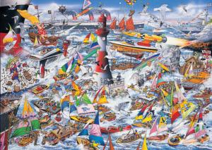 I Love Boats Humor Jigsaw Puzzle By Gibsons