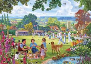 Bowling by the Brook Europe Jigsaw Puzzle By Gibsons