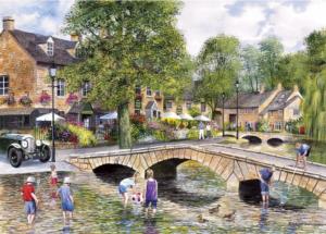 Bourton on the Water Lakes & Rivers Jigsaw Puzzle By Gibsons