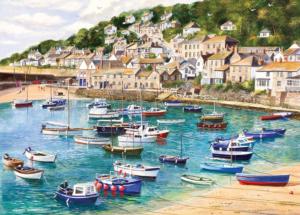Mousehole Beach & Ocean Jigsaw Puzzle By Gibsons