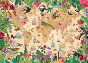 World of Life Maps & Geography Jigsaw Puzzle By Gibsons