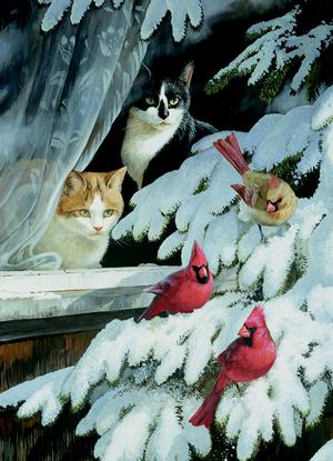 Bird Watchers Winter Jigsaw Puzzle By Cobble Hill