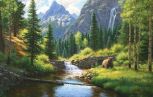 Bear Meadow Lakes & Rivers Jigsaw Puzzle By SunsOut