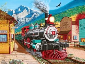 Iron Horse History Jigsaw Puzzle By RoseArt