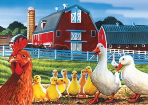 Dwight's Ducks Farm Animal Children's Puzzles By Cobble Hill