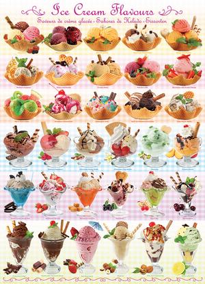 Ice Cream Flavours Dessert & Sweets Jigsaw Puzzle By Eurographics