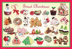 Sweet Christmas Dessert & Sweets Children's Puzzles By Eurographics
