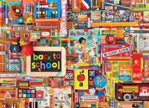 Back to School Collage Jigsaw Puzzle By Cobble Hill