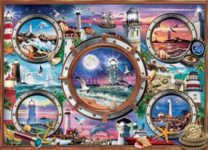 Lighthouses Collage Jigsaw Puzzle By Cobble Hill