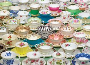 Teacups Food and Drink Jigsaw Puzzle By Cobble Hill