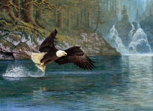 Fly Fishing (eagle) Lakes & Rivers Jigsaw Puzzle By Cobble Hill