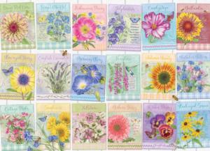 Seed Packets Collage Jigsaw Puzzle By Cobble Hill