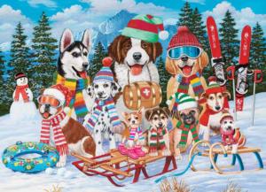 Snow Day! Winter Jigsaw Puzzle By Cobble Hill