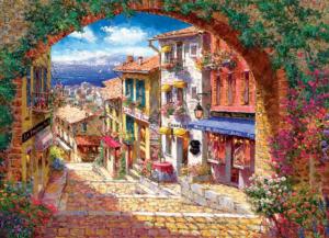 Archway to Cagne Europe Jigsaw Puzzle By Cobble Hill